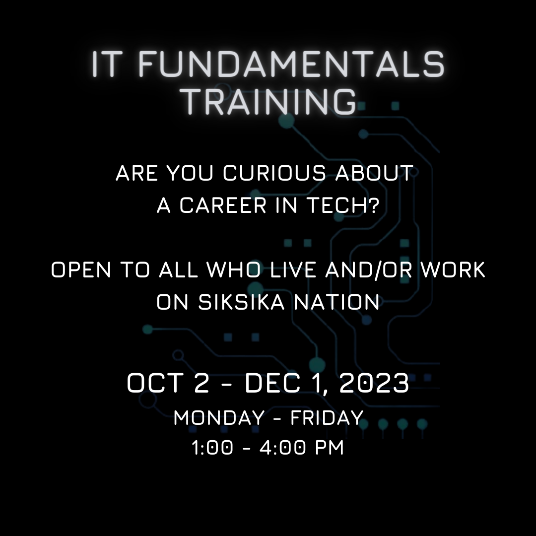 Now Accepting Applications for Fall 2023 IT Fundamentals Training Program!